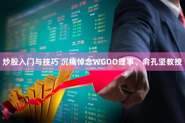 炒股入门与技巧 沉痛悼念WGDO理事、俞孔坚教授